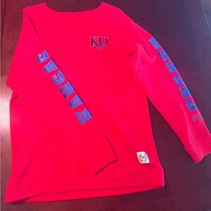 University of Kansas Jayhawks Red VS Pink sweater